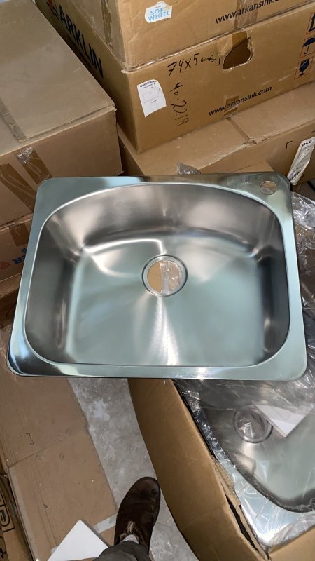 حوض مجلى ستانلس اولن olin 58*47 ALABAMA