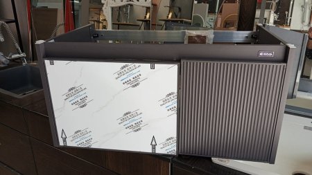 خزانة متر خشب شفرة اسود دفتين