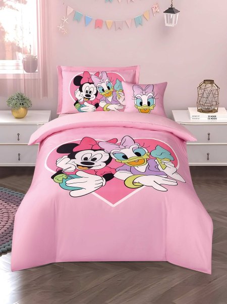 طقم ملاحف اطفال Race 14 ميكي وبطوط