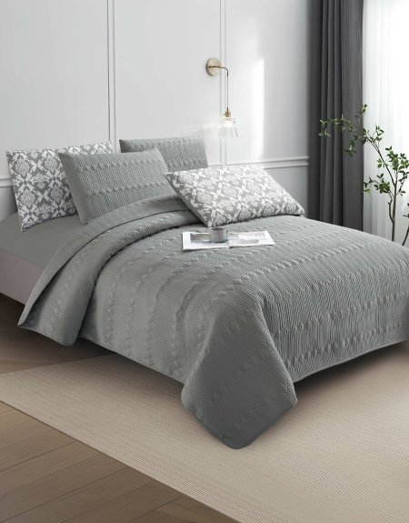 جوبلن مجوز مطرز Daisy 4 رمادي