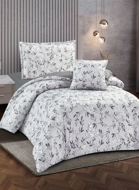 طقم ملاحف مفرد Pacific 4 رمادي