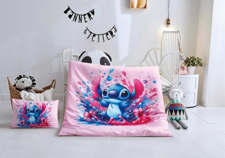 معفار اطفال سكاي صيفي 100*150 ستيتش زهري 3