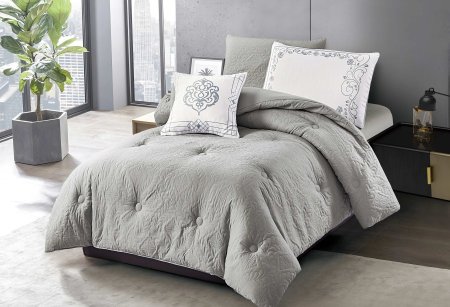 جودل مفرد مطرز Tulip 1 رمادي