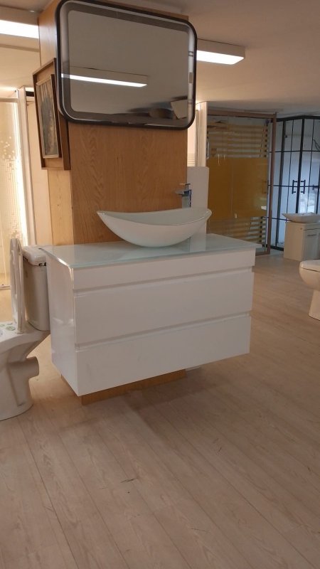 خزانة95سم جاوروين ابيض