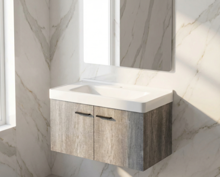 خزانة 80 سم دفتين سكني طباشير -cb-04