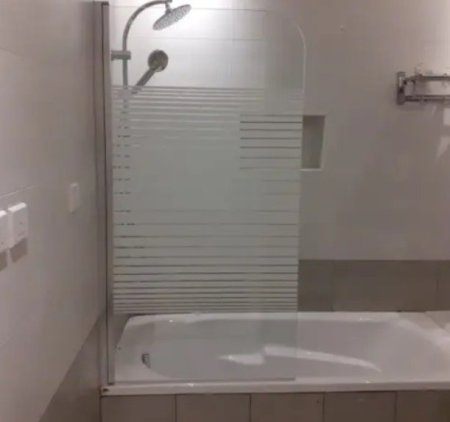 شاور بانيو زجاج مستقيم 37.5*80