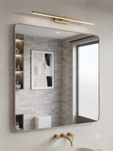 مراي مستطيل   60*80 سم اطار فضي vilas