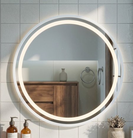 مراي 80 سم مضيئة ابيض  Revilas sm5002-w80
