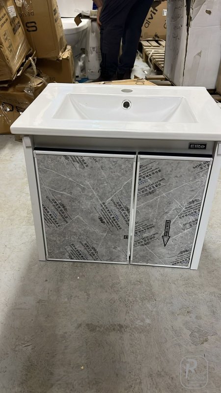 خزانة 50 سم المنيوم سراميك سكني + مراي صندوق 26-5088